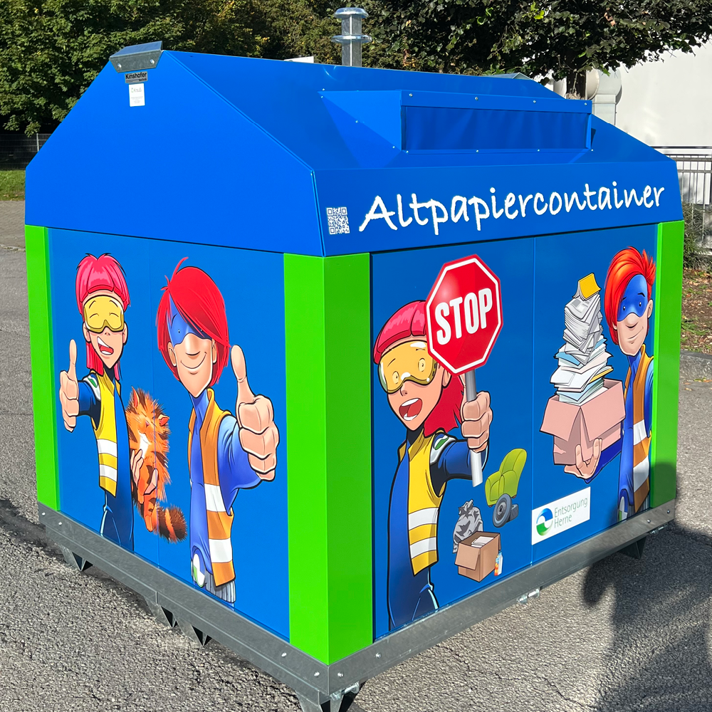 papiercontainer Altpapier