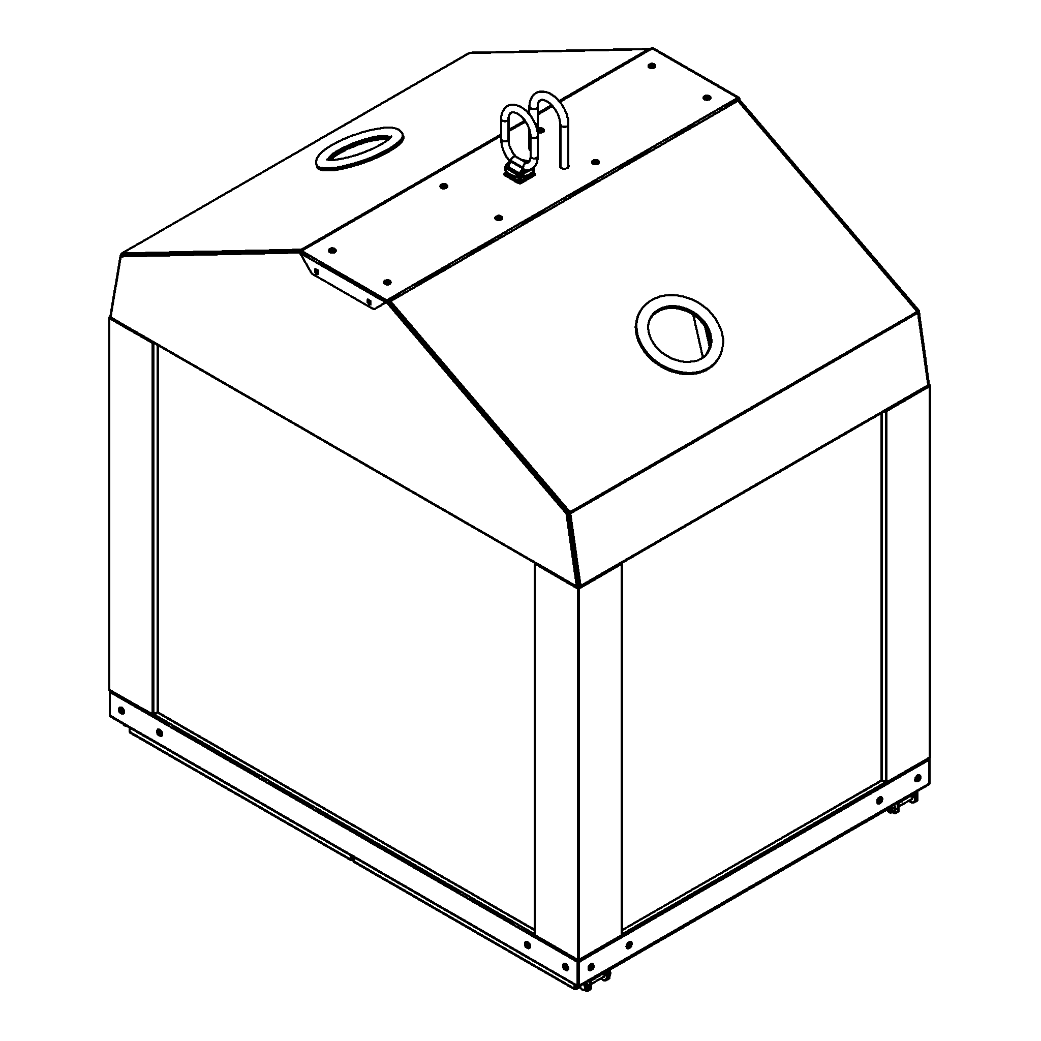 Oberflur-Depotcontainer für Altglas vom Hersteller zur öffentlichen Glasentsorgung