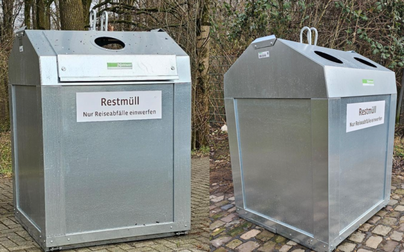 Oberflurcontainer für Restmüll-Abfälle von Kinshofer Technik