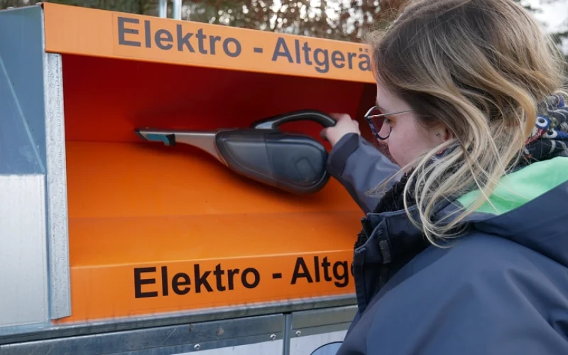 Entsorgung von Elektroaltgeräten in Nienburg mit Kinshofer Containern